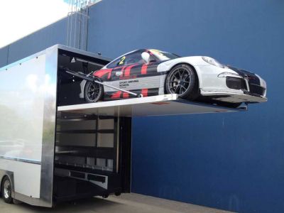 race car transporter